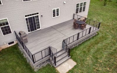 Deck With Hip Style Open Porch 12