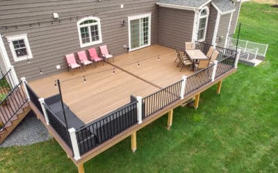 Deck With L-Shaped Staircase 8