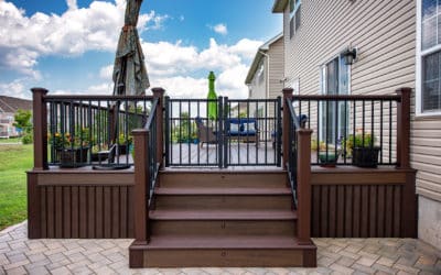 Deck With L-Shaped Staircase 18