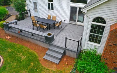 Deck With 6' Wide Staircase 15