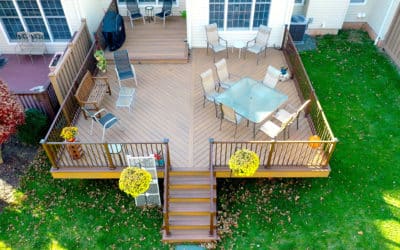 Deck With Fire Pit 17