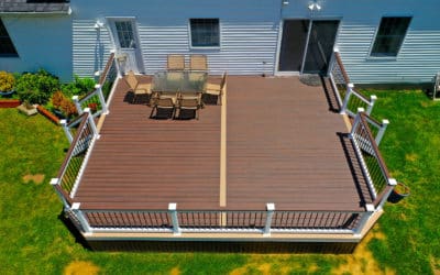 New Deck With Cable Railings 16