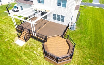 New Deck With Cable Railings 7