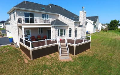 Multilevel Deck With Open Concept 15
