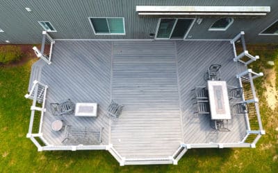 Two Tone Colors On A Large Deck 19