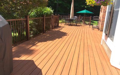 New Deck Built With Trex Decking 17