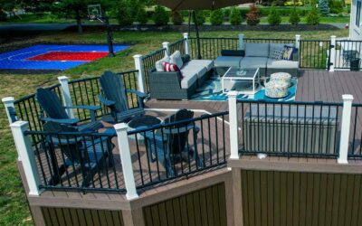 Deck With Built In Benches 18