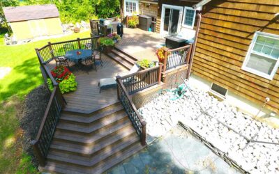 Deck With 6' Wide Staircase 13