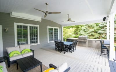 Multilevel Deck With Open Concept 13