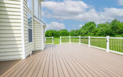 Second Story Traditional Composite Deck 18