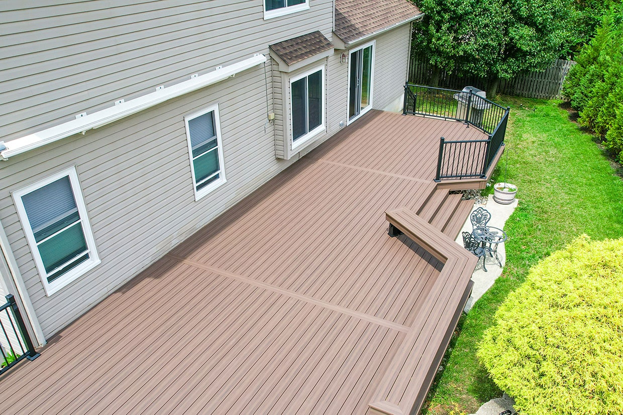 Deck Resurface With Built In Benches 4