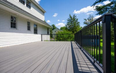 Deck With Privacy Wall 7